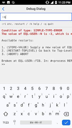 CL REPL screenshot 4