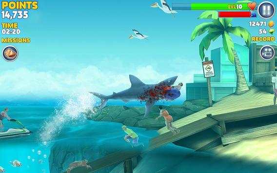 Trick Hungry Shark Evolution screenshot 1