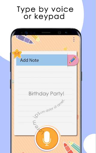 Secure voice notes – Private notepad with lock screenshot 1