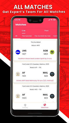 Dream11 Fantasy Crickets Team Predictions Guide screenshot 2