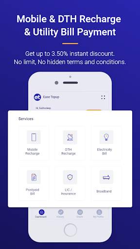 Ease Topup - Recharge, Bill Payment, E-gift Card screenshot 3