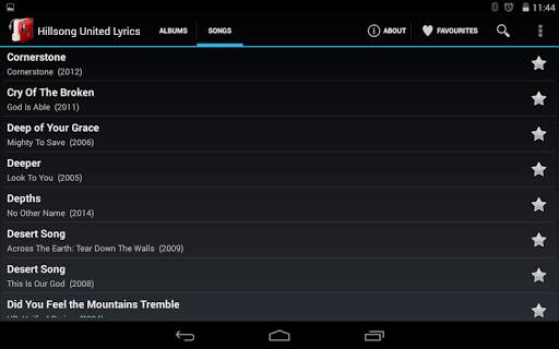 Hillsong Lyrics screenshot 13