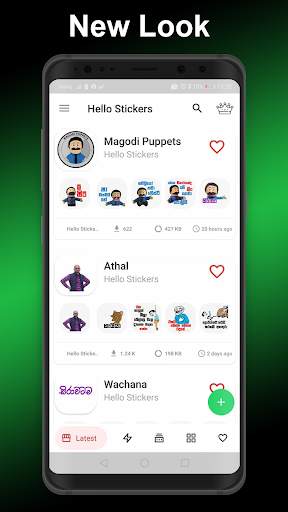 Hello - Sinhala Stickers For WhatsApp WAStickerApp screenshot 3