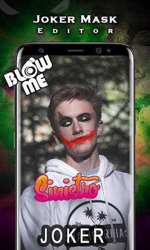 Joker Face Photo Editor screenshot 4
