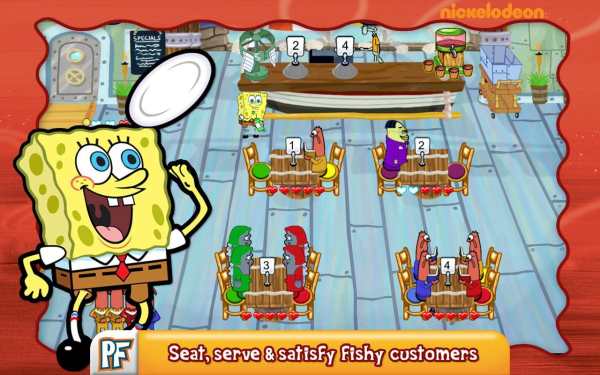 SpongeBob Diner Dash скриншот 2