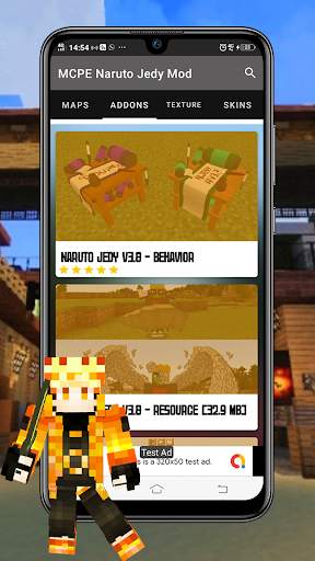 MCPE Naruto Jedy Mod screenshot 3