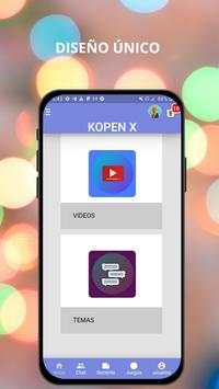 KOPEN X - Videos, Compartir y hacer amigos. screenshot 1