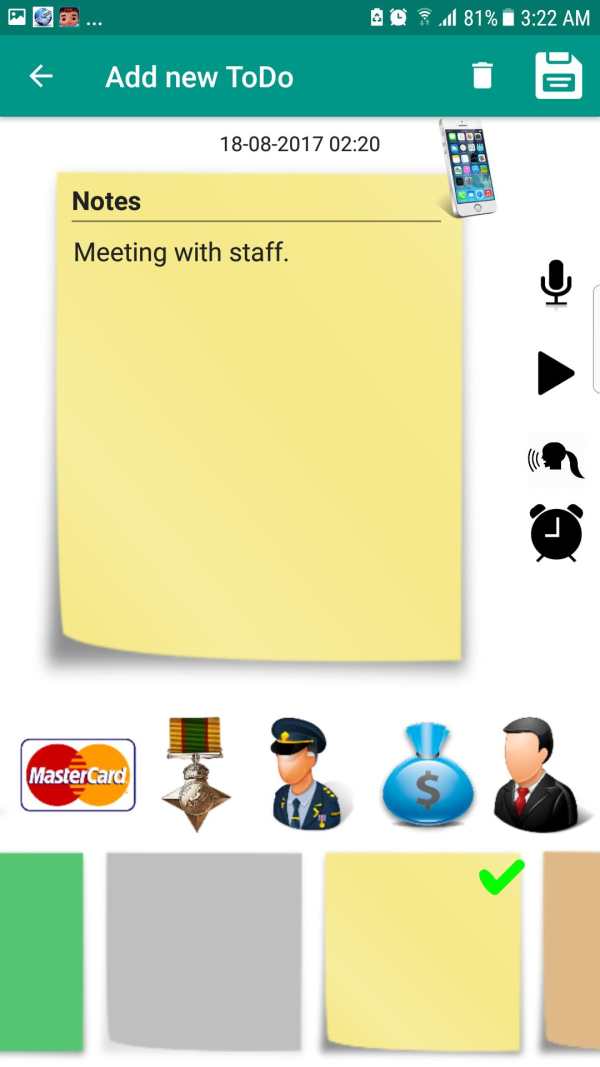 To Do List Notes Alarm Color Reminder Note Notepad screenshot 5