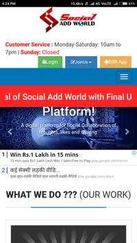 Social Add World Earning App screenshot 2