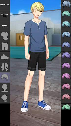 Highschool Boy Makeover - Anime Dress Up Games screenshot 6