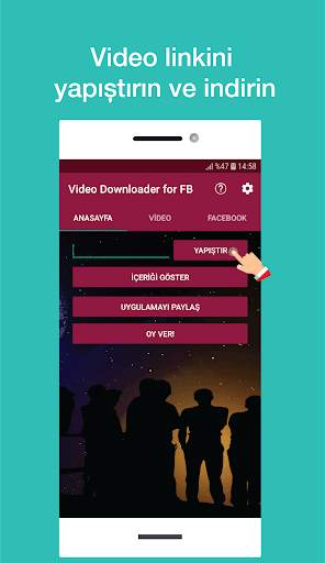 Video Downloader for Facebook screenshot 1