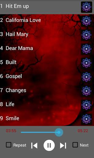 2Pac mp3 OFFLİNE (45 songs) tupac. screenshot 3
