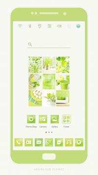 Spring Greenery Launcher theme screenshot 1