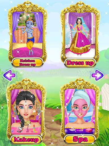 Radha Krishna Makeup Girl Game screenshot 5