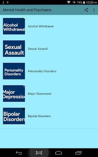 Mental Health and Psychiatric screenshot 1