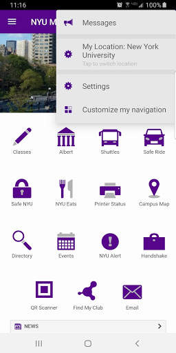 NYU Mobile screenshot 7