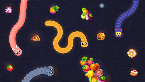 Snake Game - Worms io Zone screenshot 1