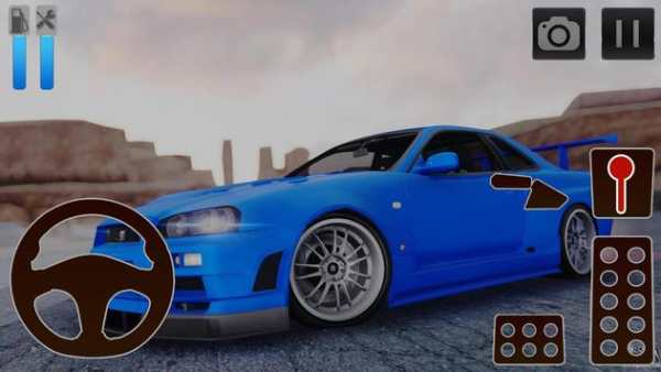 Car Driving Simulator Nissan screenshot 1