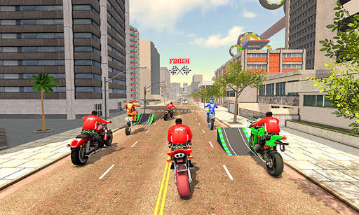 Motorcycle racing Stunt : Bike Stunt free game screenshot 5