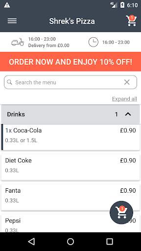 Shrek's Pizza screenshot 2