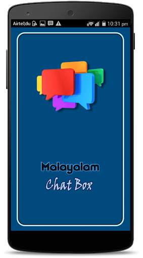 Malayalam Chat Box screenshot 1