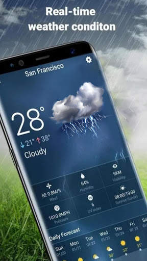 Easy weather forecast app free screenshot 4