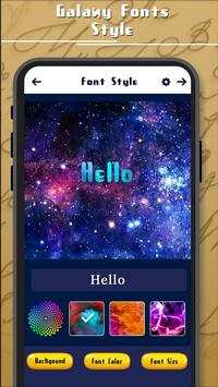 Galaxy Fonts Style скриншот 5