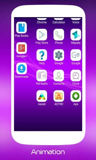 Flatli Mega Launcher Theme screenshot 2