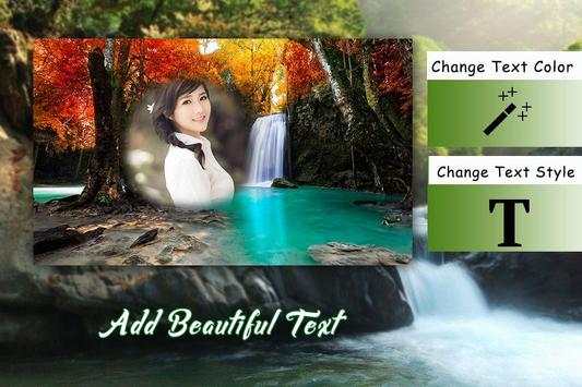 Water Fall Photo Frame screenshot 5