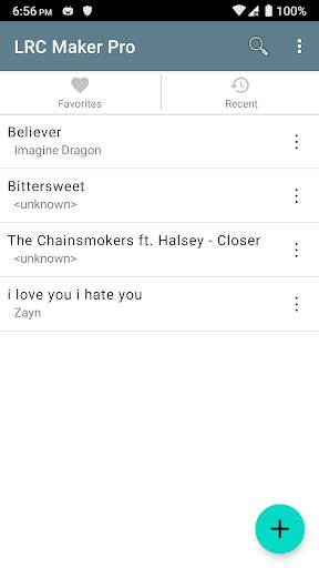 LRC Maker Pro : Create and Edit Lyrics screenshot 1