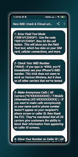 New IMEI check & ICloud unlock screenshot 2