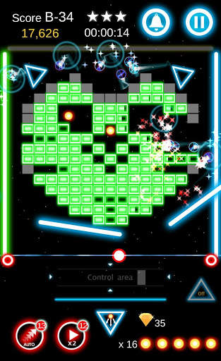 Hamon ng breaker ng brick: Mga brick at bola screenshot 1
