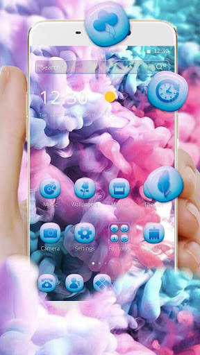 Special Colorful Smoke Theme screenshot 1