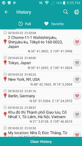 Map coordinate screenshot 5