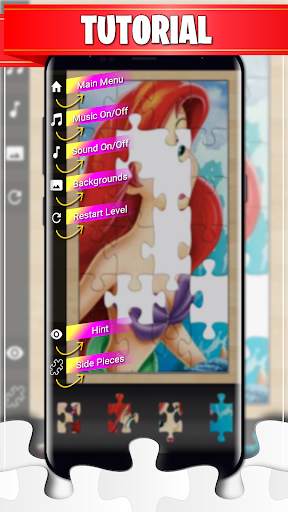 Princess Puzzles Magic Jigsaw screenshot 1