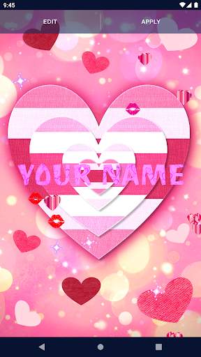 HD Pink Girly Live Wallpaper screenshot 2