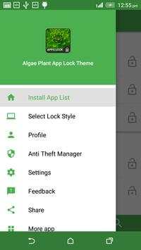 Algae Plant App Lock Theme screenshot 6