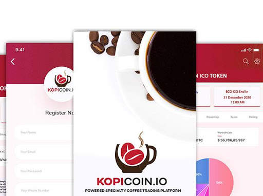 KOPI Blockchain screenshot 1
