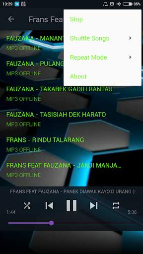 Frans feat Fauzana Mp3 Offline screenshot 3