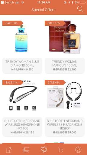 PayPorte Mobile Store screenshot 1