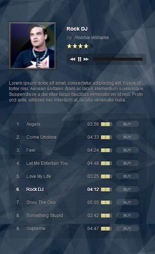 Robbie Williams Music Offline screenshot 5