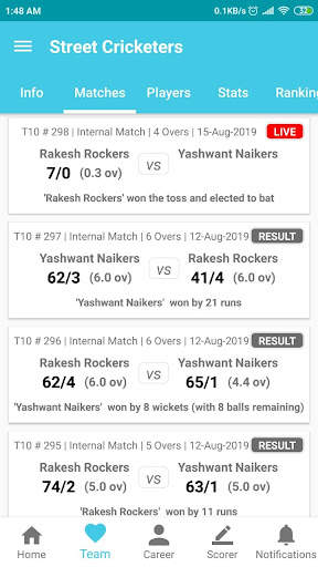 Street Cricket Scorer Pro screenshot 3