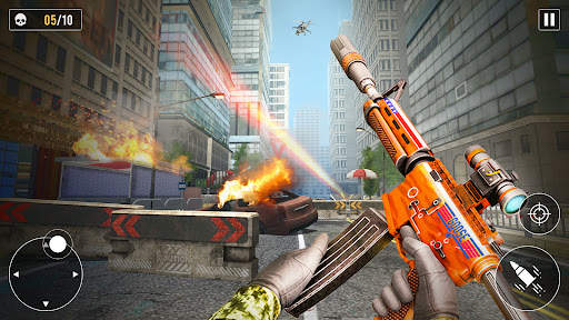 Modern Fps Commando Cover Fire: Free Shooter screenshot 5