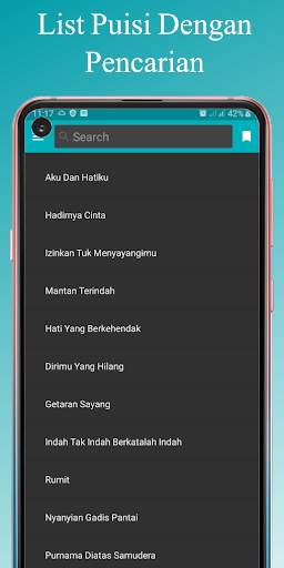 Puisi Cinta Romantis screenshot 1