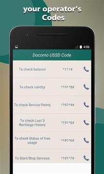 Mobile USSD Code India Network screenshot 4