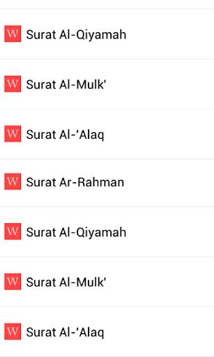 Wirda Murotal screenshot 2