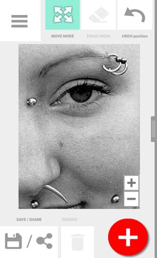 Piercing Photo Editor screenshot 2