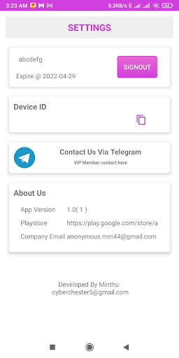Eternal VPN screenshot 4