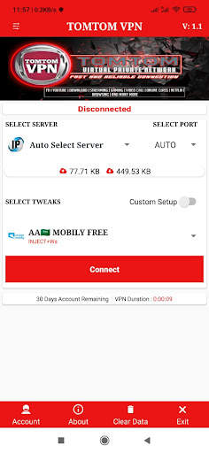TOMTOM VPN screenshot 2