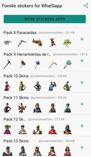 Stickers de Fornite para WhatSapp - WAStickers screenshot 3